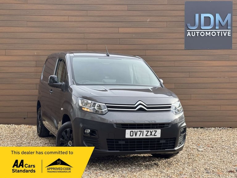 2022 Citroen Berlingo 1.5 Berlingo 1000 Enterprise Professional Blue HDi  Panel Van Diesel Manual