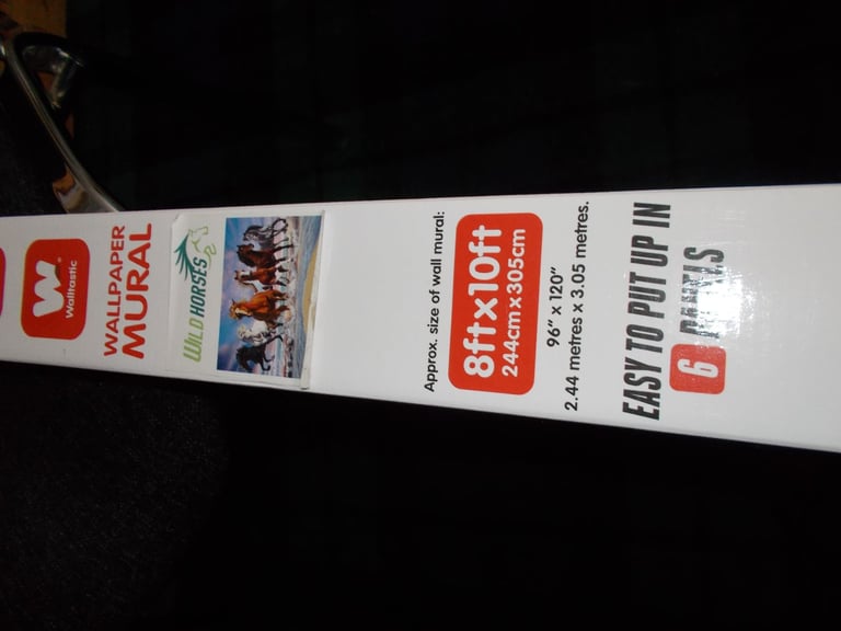 image for wall mural still in box not used£15