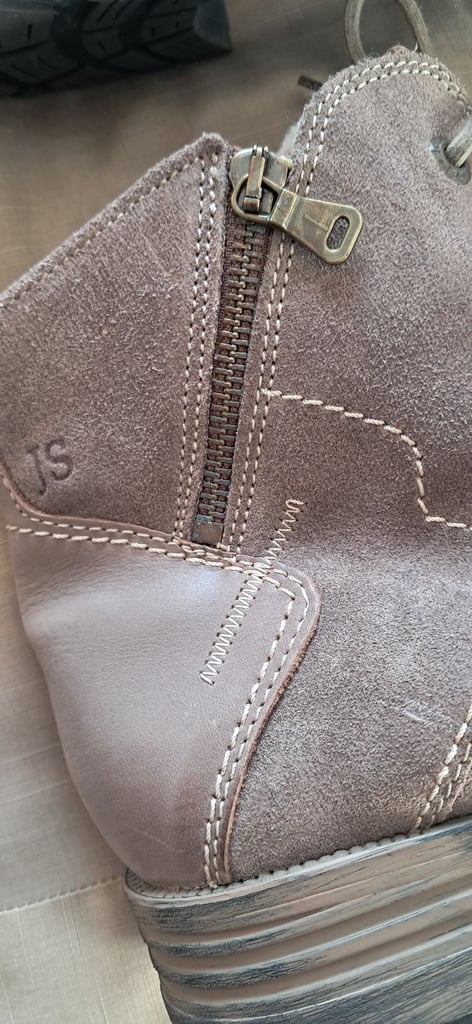 Ladies quality Joseph Siebel suede Chelsea boots 8