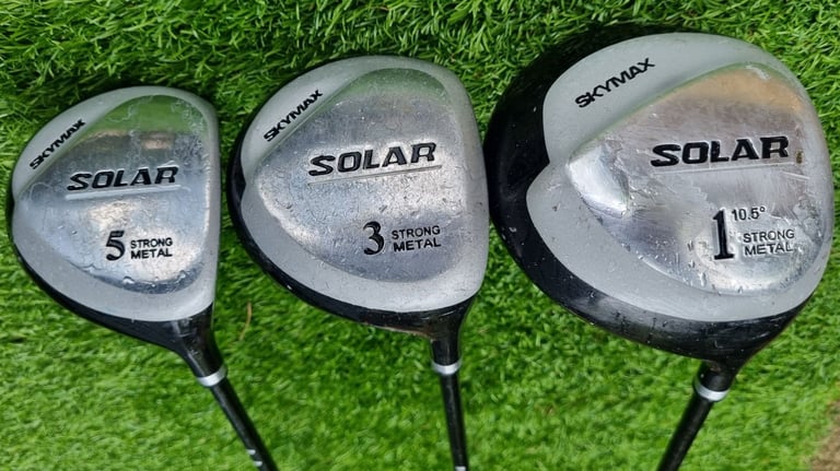 SKYMAX 3-SW, woods 1-3-5, Vantage soft-face putter, SKYMAX trolley bag & EXTRA's