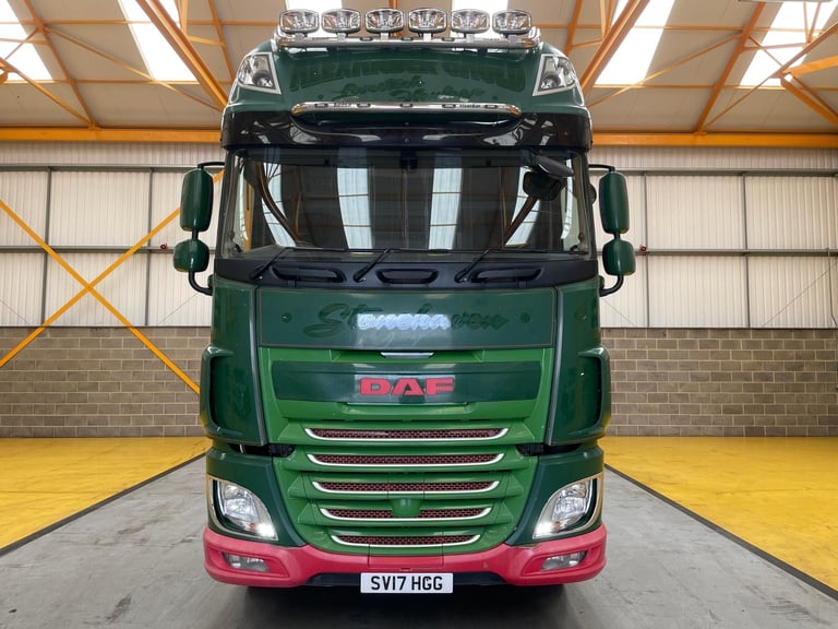 DAF XF106 510 *EURO 6* SUPER SPACE, 6X2 TAG AXLE TRACTOR UNIT - 2017 - SV17 HGG