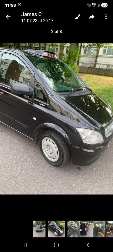 Mercedes Vito - London black taxi 