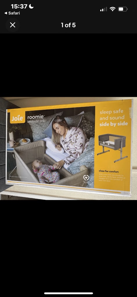 Joie bedside Crib brand new (boxed) 