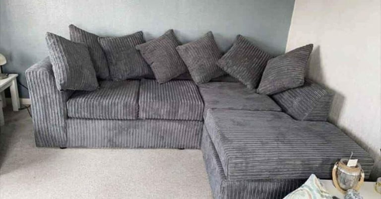 image for  Premium DYLAN L Shape Corner Sofa – Modern Style ~ COD Deal **