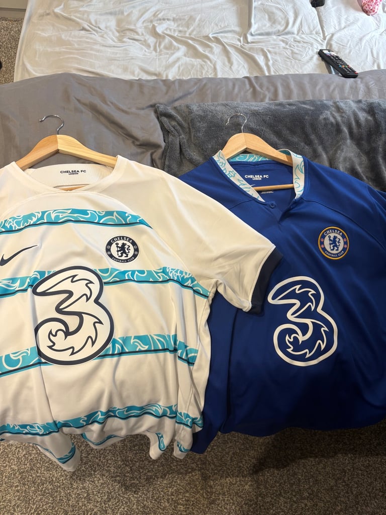chelsea shirt X2