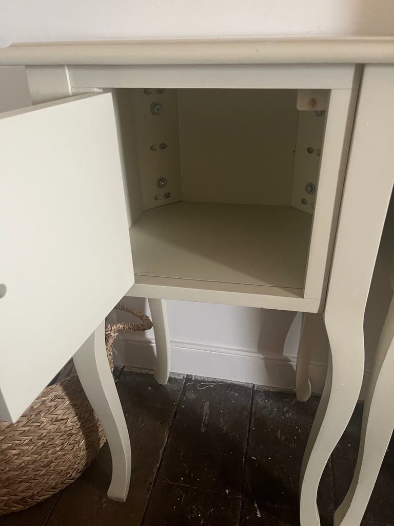 Laura Ashley bedside tables x 2 