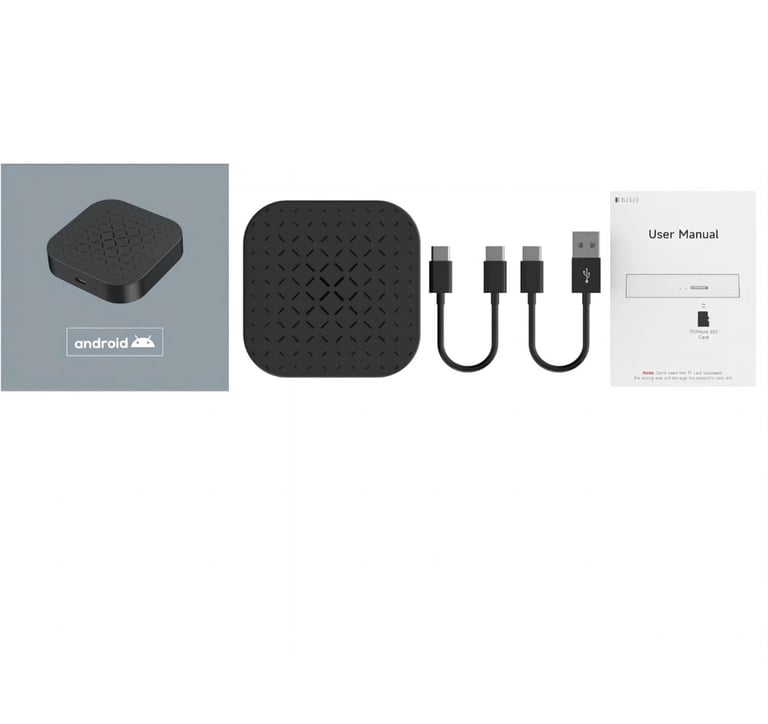 CarlinKit AIBOX-Basic, 2GB+16GB Android/Wireless CarPlay/Wireless Android Auto,N