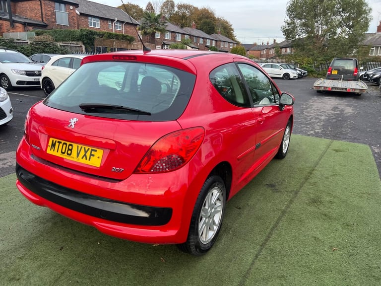 2008 Peugeot 207 1.4 Sport 3dr HATCHBACK Petrol Manual