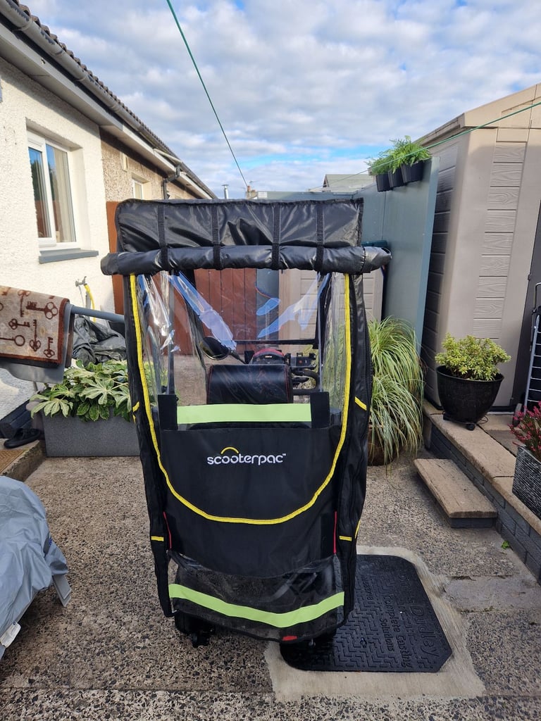 Kc komfy8 mobility scooter with canopy 