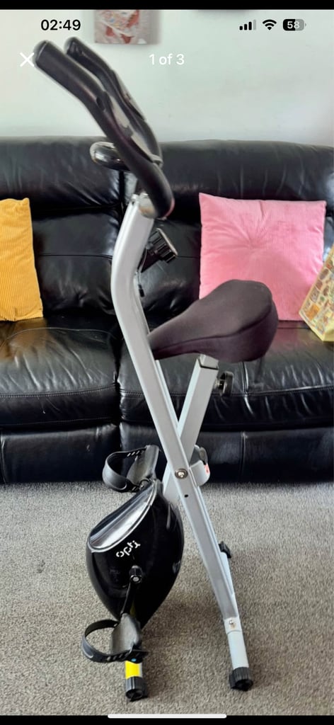 image for FOLDING EXERCISE BIKE