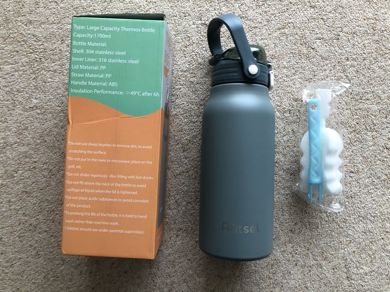 image for AS NEW AUTSEL 1.7L insulated flask