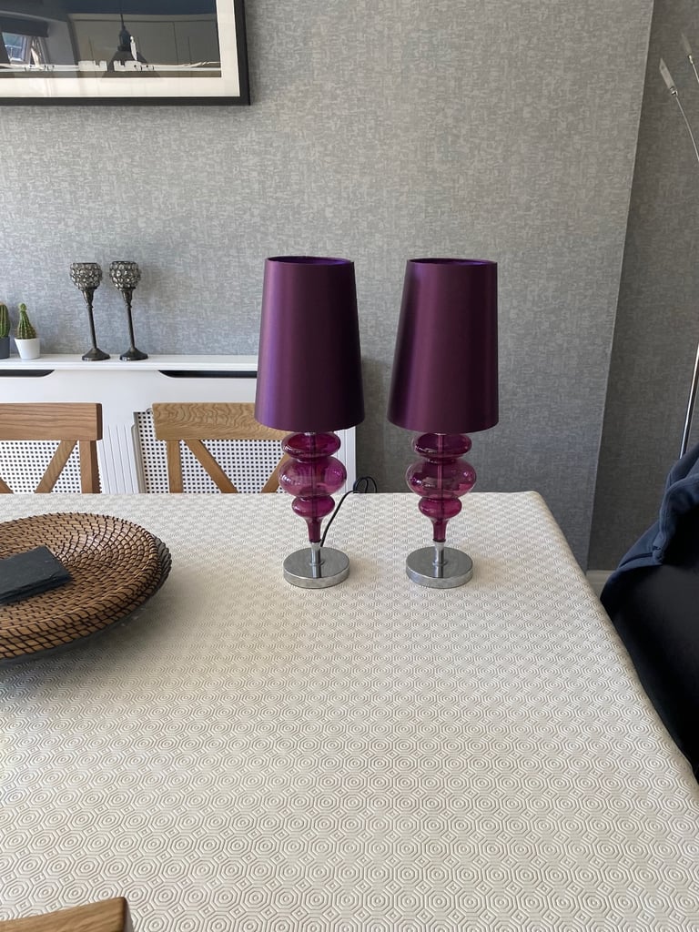 image for 2 NEXT bedside lamps