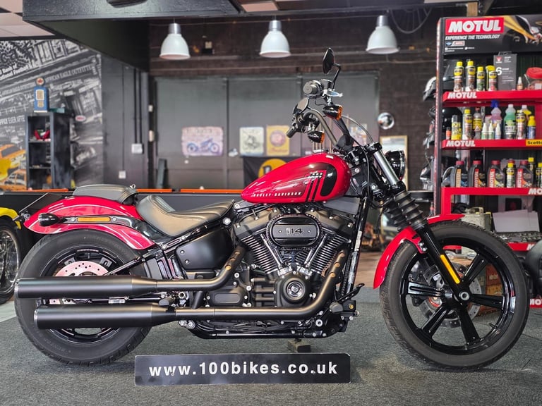 image for 2023 HARLEY-DAVIDSON STREET BOB 114 1868 1,500 MILE'S 