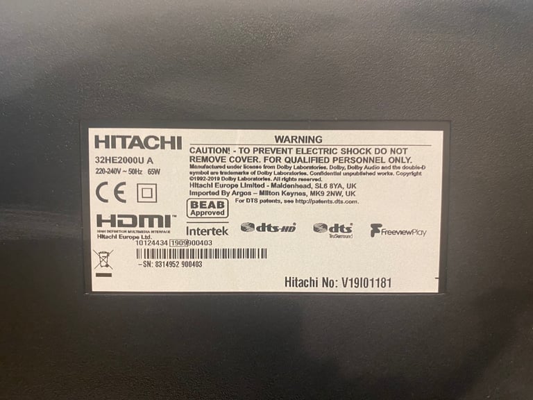 Hitachi 32HE2000U
