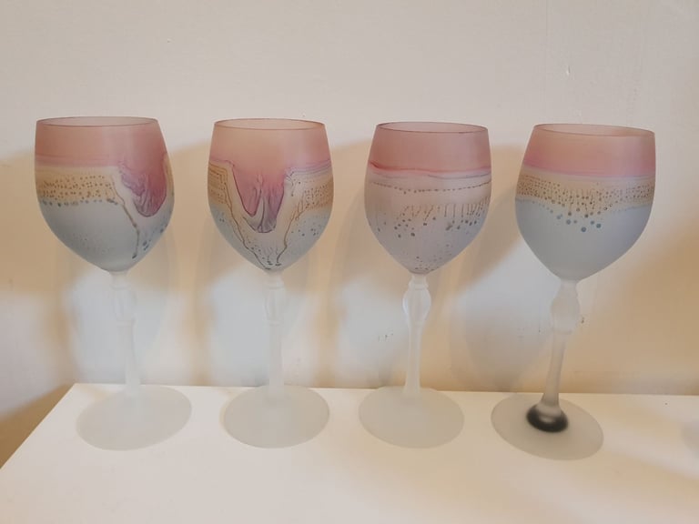 Ornate oriental glasses