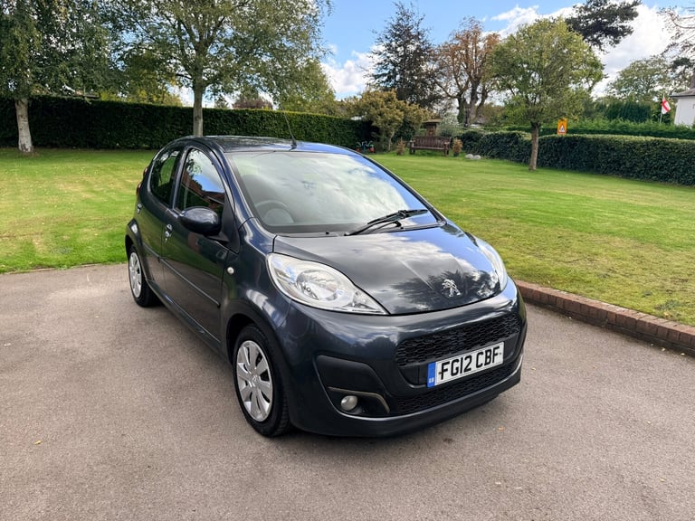 2012 Peugeot 107 1.0 Active 5dr HATCHBACK Petrol Manual