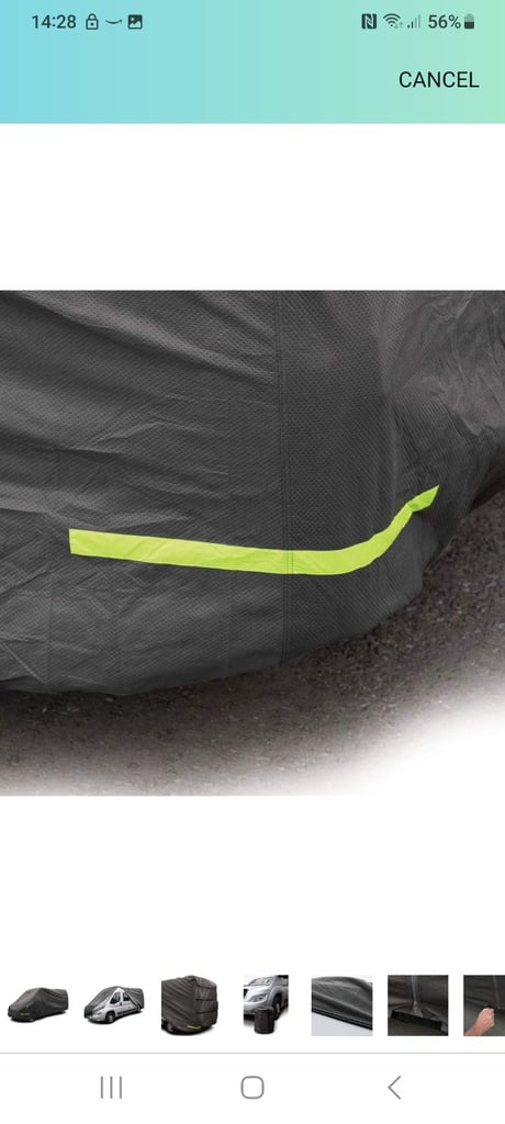 Campervan cover 