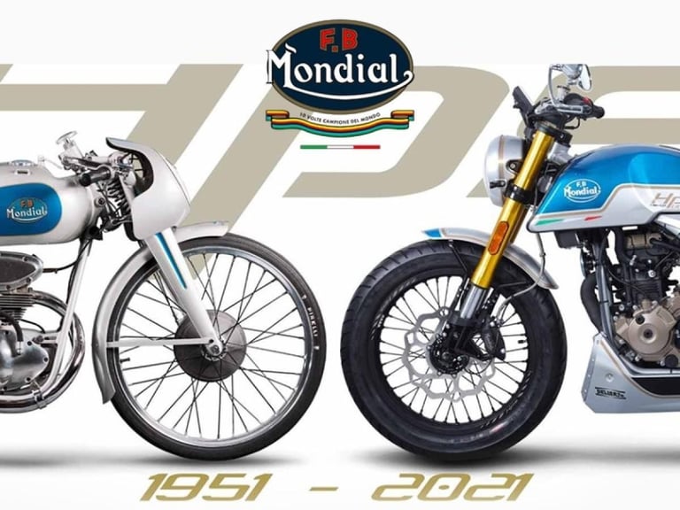Mondial HPS 125 Ubbiali Edition 2024 Modern Classic Retro Cafe Racer Motorcyc...