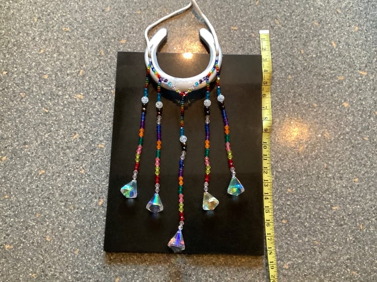 BESPOKE, hand made, genuine Pony shoe decor. BARGAIN price thanks ☺️ 