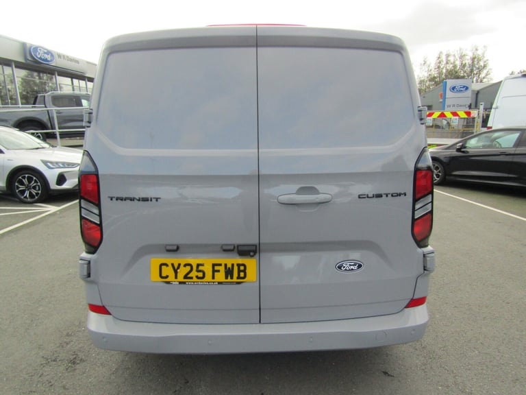 2025 Ford Transit Custom 2.0D EcoBlue 170ps H1 Double Cab Van Limited Auto Crew Bus Diesel Automatic