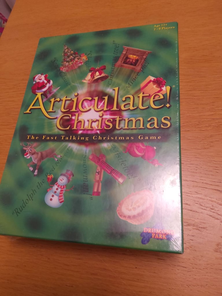 New shrink wrapped Articulate Christmas board game age 12+.