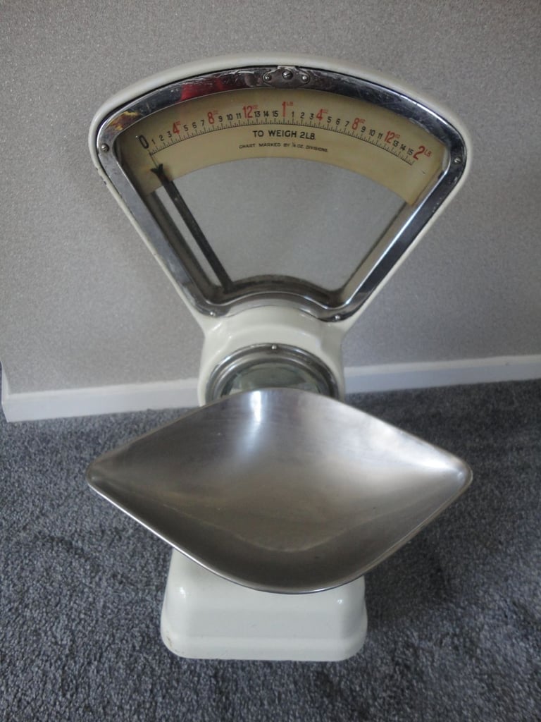 vintage pooley shop sweetie scales