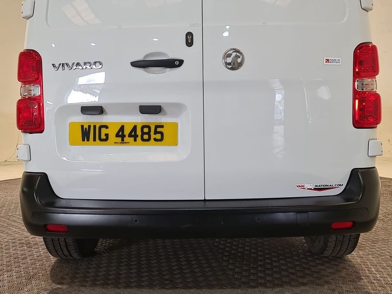VAUXHALL VIVARO 1.5 TURBO D 2900 DYNAMIC P/V L1 H1 100 BHP SWB DIESEL