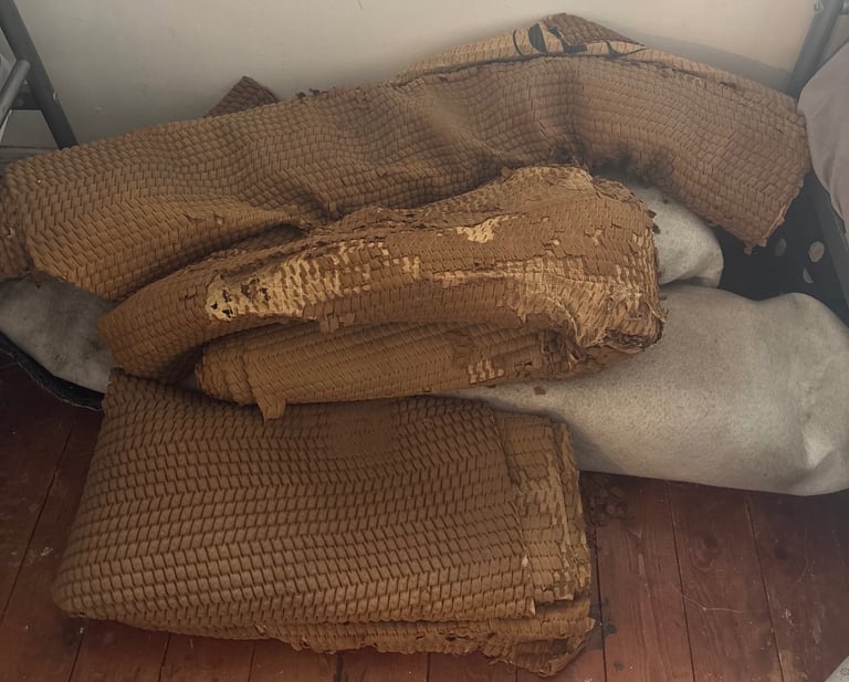 image for Navy carpet and underlay