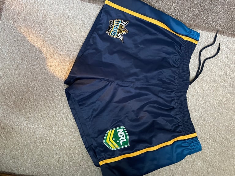 image for Gold Coast Titans Nrl Rugby Shorts In Xl ( new no tags)
