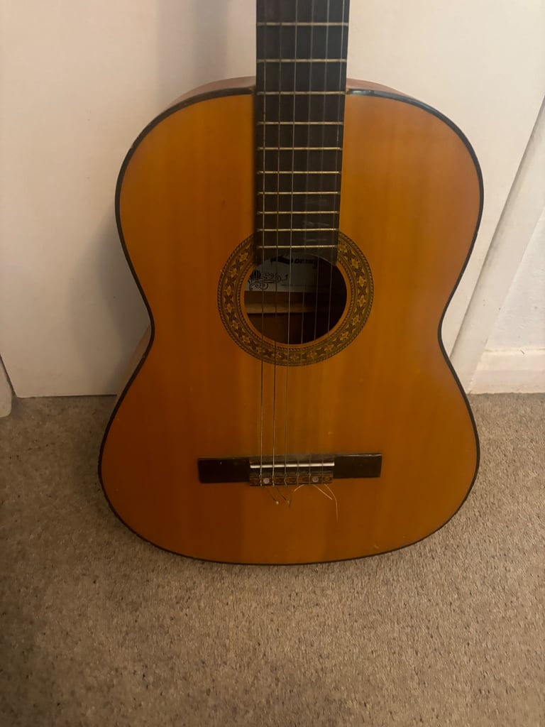 image for Lorenzo vintage acoustic guitar