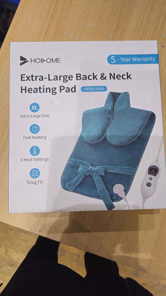 Heat pad for pain relief 