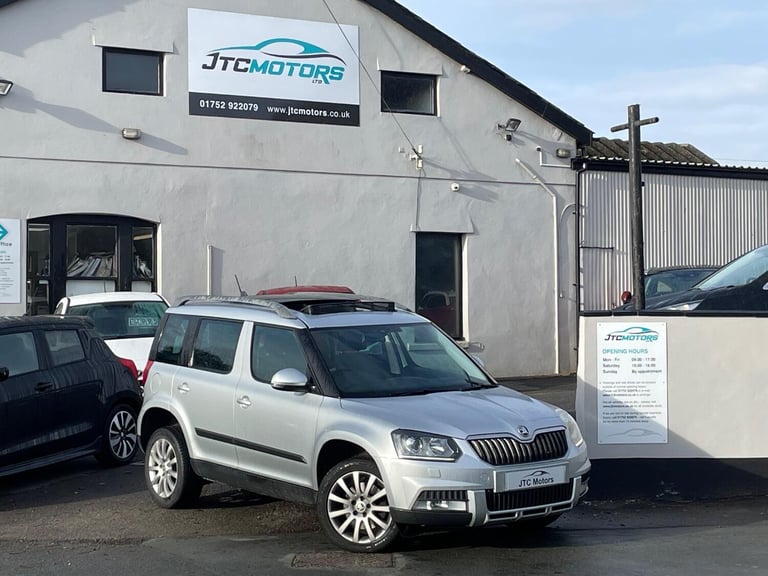 SKODA YETI 2.0 TDI CR [170] Elegance 4x4 5dr, Manual, Silver + Full History 2014