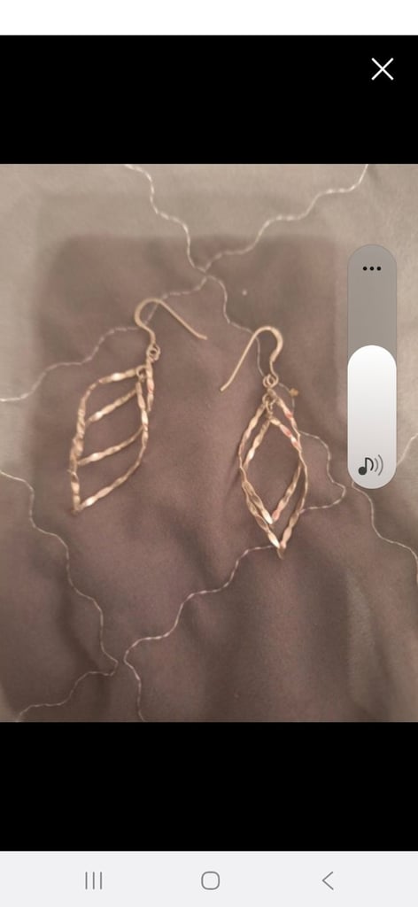 image for Sterling silver dangle earrings 