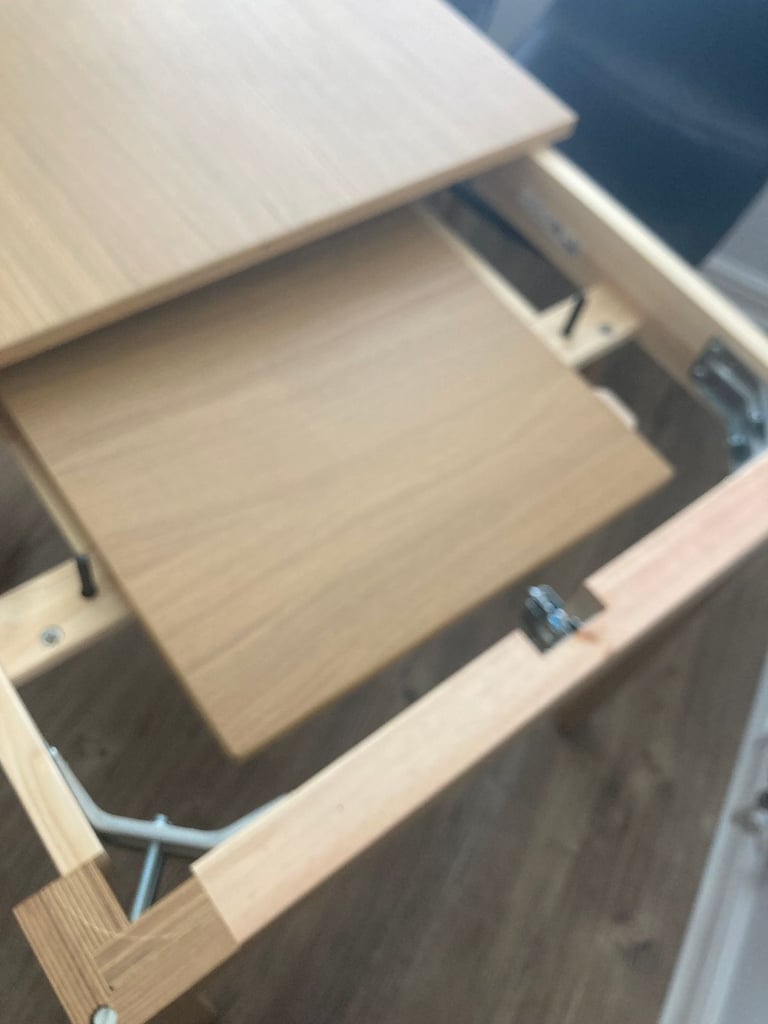 dining table and four chairs