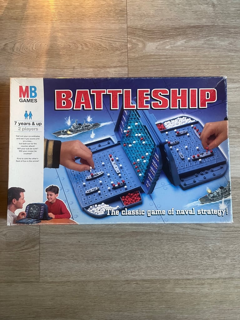 Vintage Battleship Board Game