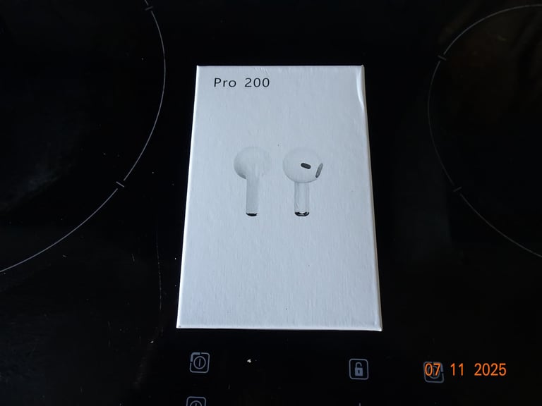 PRO 200 Wireless Earbuds Bluetooth White In-Ear Headphones
