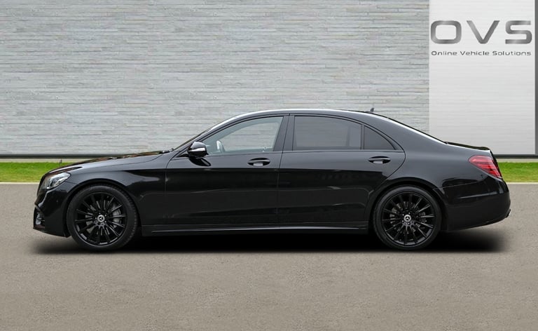 MERCEDES-BENZ S450 L AMG LINE 3.0 [EQ BOOST] MHEV 5DR SALOON 2018 [68] BLACK