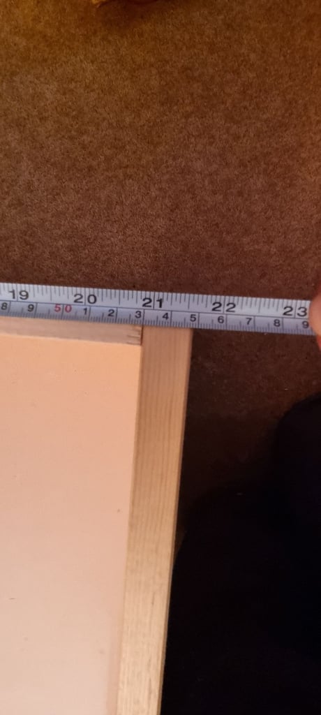 Under bed drawers solid pine