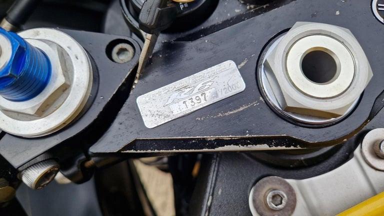 2003 03 YAMAHA YZF R6 SPECIAL LTD EDITION YELLOW YZFR6 SUPERSPORTS 600 SPORTS 