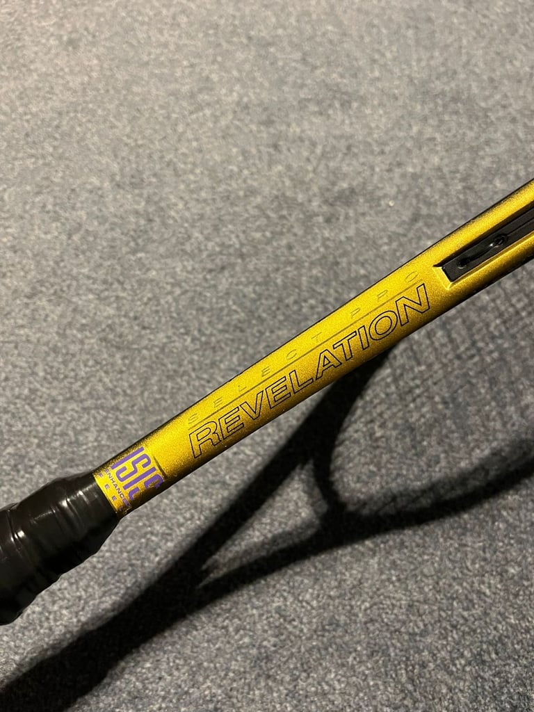 Dunlop Select Pro Revelation ISIS Premium Graphite Mid Plus Tennis Racket – Grip 3 (With Cover)