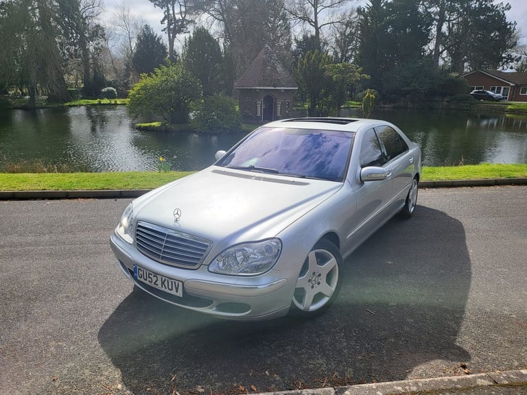 MERCEDES-BENZ S CLASS S500L Silver Auto Petrol, 2002
