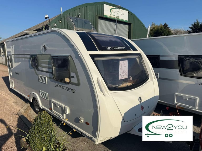 2014 Sprite Major 4- 4 berth Caravan - STOCK E064 - 1 YEAR WARRANTY