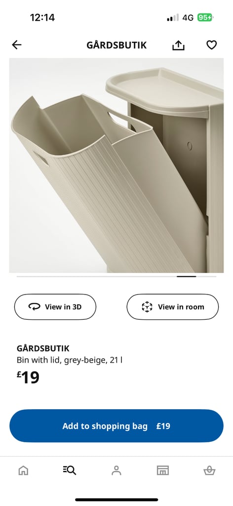 Ikea Compact Bin 