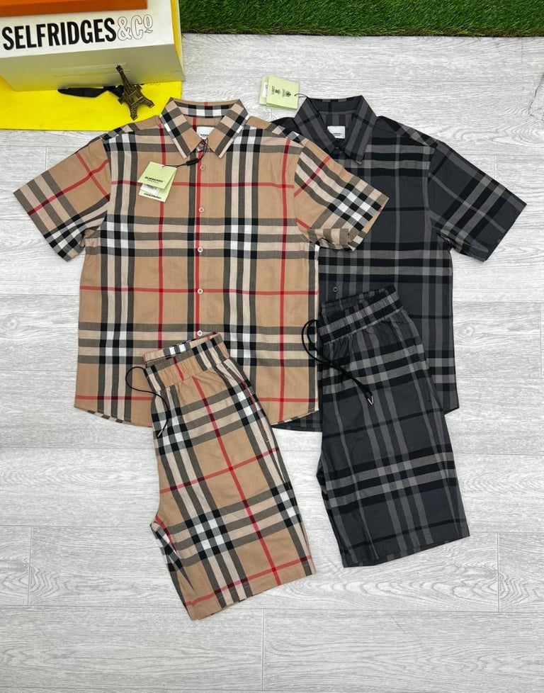 BURBERRY SHIRT AND SHORTS SETS | in Montpelier, Bristol | Gumtree