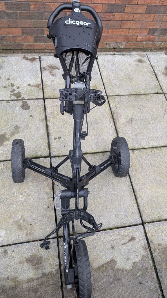 Clicgear model 3.5+ foldable golf caddy/trolly 