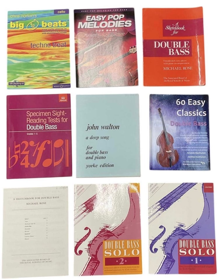 Double Bass - EBERHARD MEINEL full size w pickup, bag & stand - excellent condition - £2475ovno