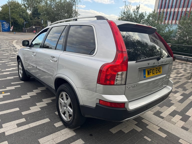 2010 VOLVO XC90 ACTIVE D5  GEARTRONIC AUTO 2.4 DIESEL SILVER 7 SEATER 5DR 