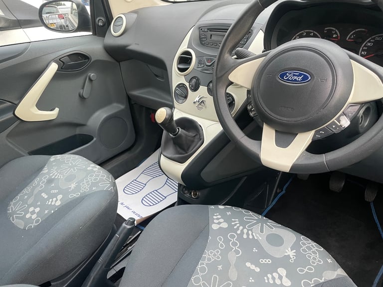 FORD KA 1.2 STUDIO CONNECT S/S 64 REG BLACK 3 DOOR MOT APRIL 15TH 2026 TAX £35 LOW INSURANCE 50+MPG