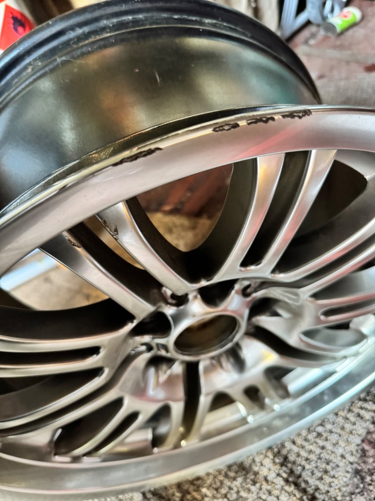 BMW E46 Genuine 18” rear wheel rim