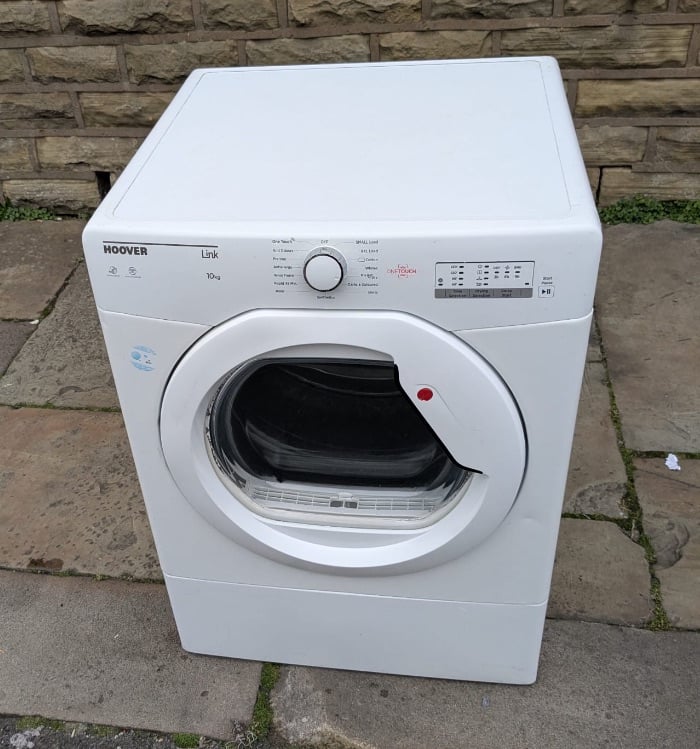 Hoover Tumble Dryer 10kg (Outlet Pipe Not Included)